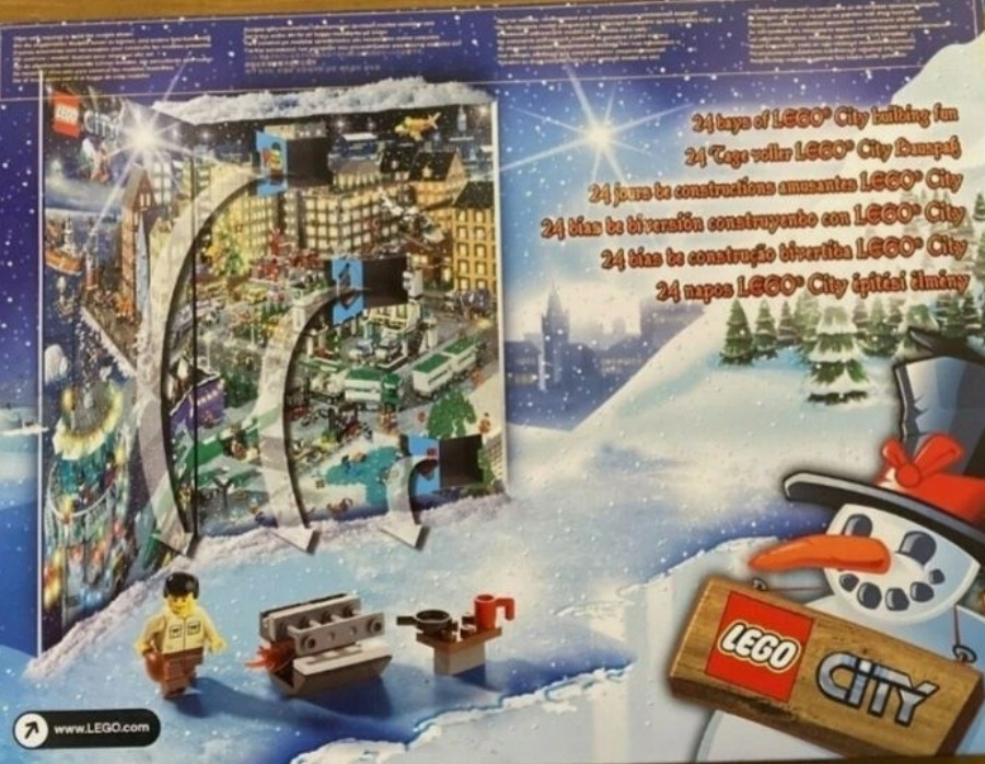Лего Сіті адвент календар 2008 року. Київ - фото 1