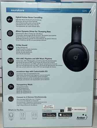Навушники з мікрофоном Anker SoundCore Q20i Black Київ