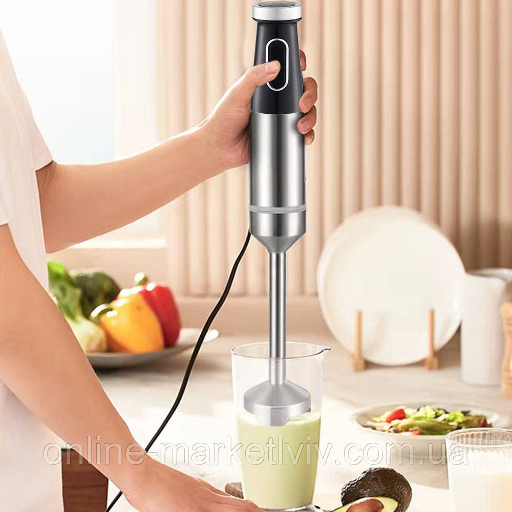 Погружной блендер 5в1,1500Вт,от сети,ZP-143 SBR Киев - изображение 4