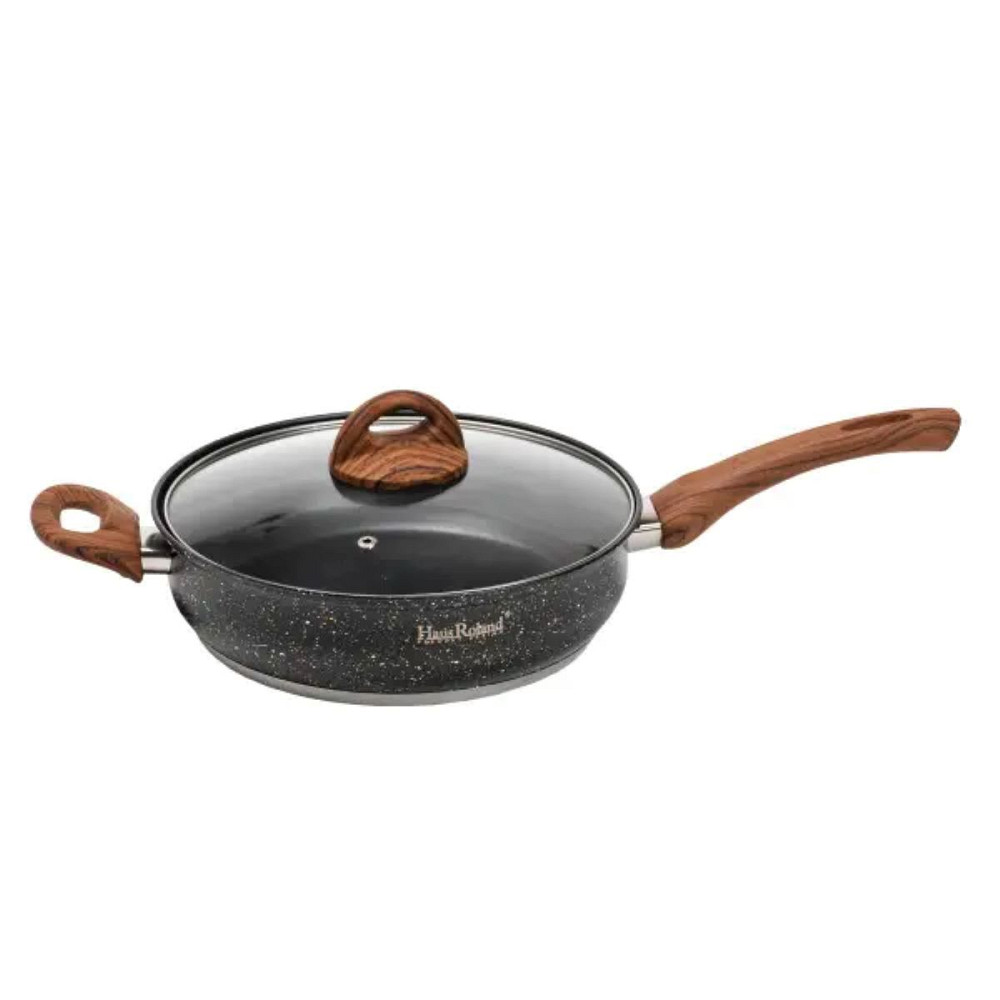 Набір посуду для приготування із нержавіючої сталі 10 предметів чорний HP33530B Коломия - фото 7