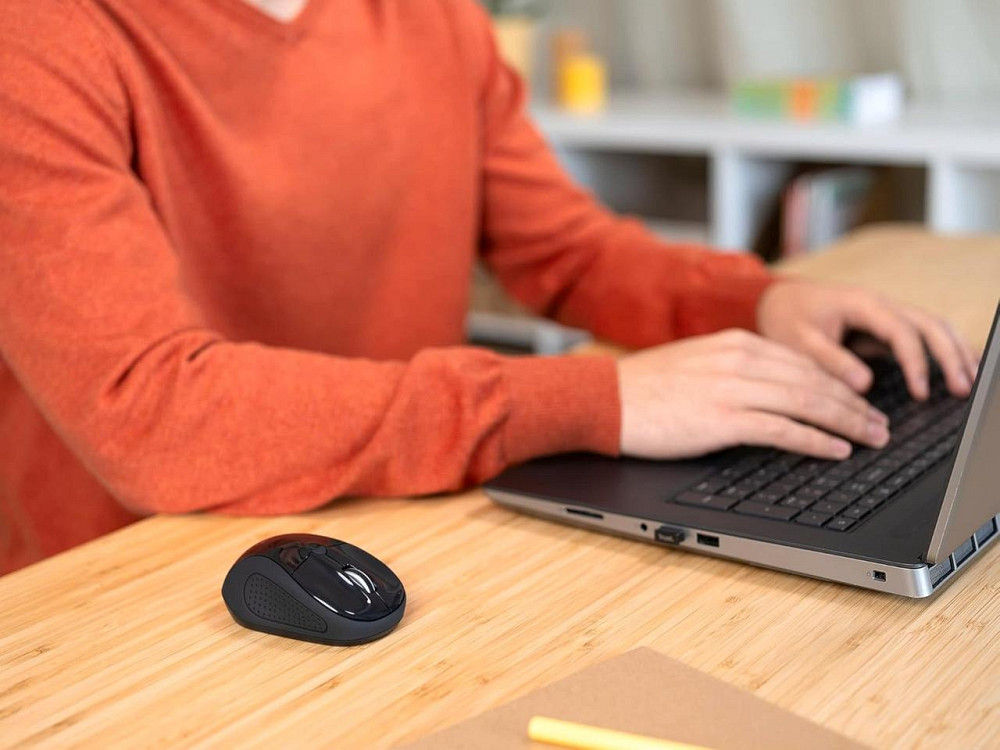 Мышь Trust Primo Черная Беспроводная оптическая 2.4G USB 1000/1600 DPI амбидекстрная для ноутбука/PC/Mac Киев - изображение 8