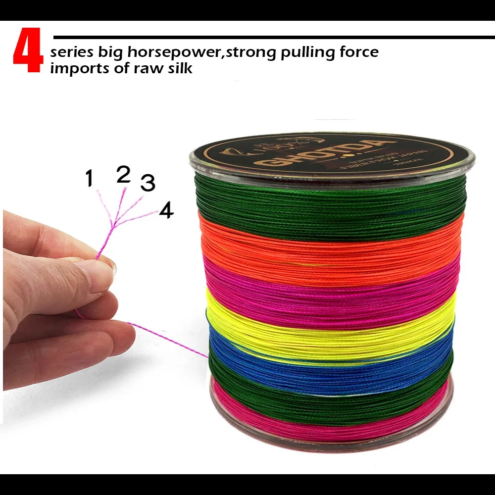 Плетеный рыболовный шнур 300м, 4 жилы, 16.3кг, синий Киев - изображение 5