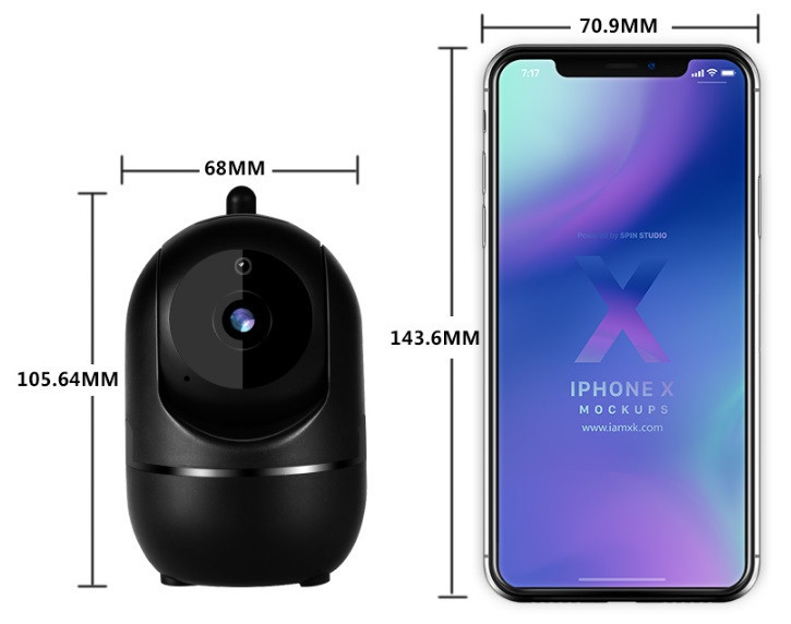 WiFi Камера Cloud 1080p Відеоспостереження дистанційне Київ - фото 2