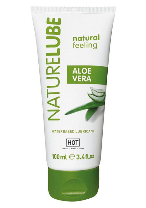 Лубрикант на водной основе Hot Nature Lube Aloe Vera, 100 мл Sex Aura Киев - изображение 1