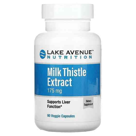 Milk Thistle Extract, 175 mg, 90 Veggie Capsules Луцк
