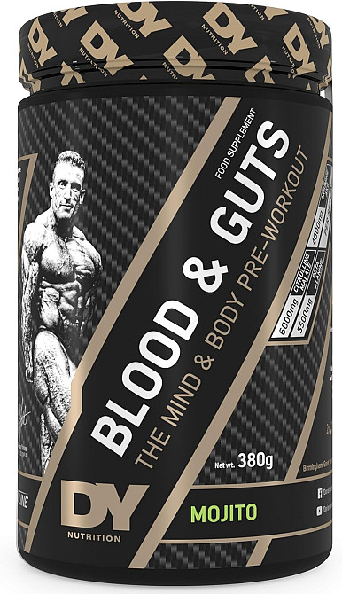 Передтренувальна добавка Dorian Yates Blood and Guts 380g (Mojito) Луцьк - фото 1