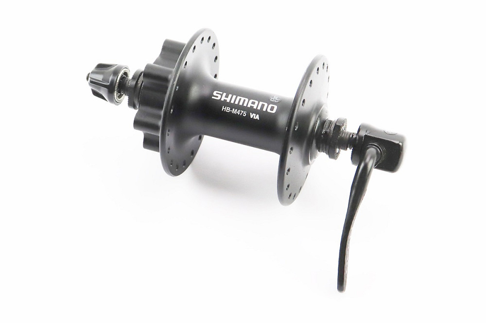 Втулка передня MTB алюмінієва 14Gx36H, Disk-brake, кріпл. ексцентрик, чорна ALIVIO HB-M475 Київ - фото 1