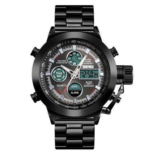 Годинники наручні SKMEI 1515BK, ЧОРНИЙ, 9760 Дніпро - фото 3