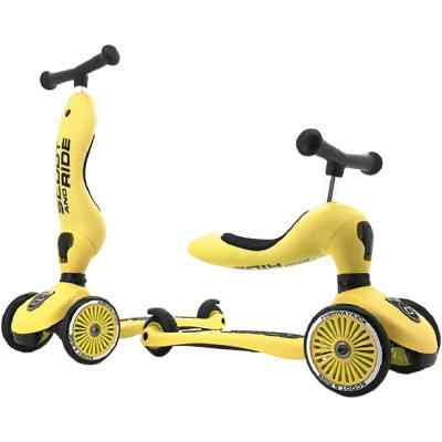 Самокат Scoot&Ride Highwaykick-1 Лимон (SR-160629-LEMON) Винница