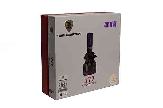 Комплект світлодіодних ламп TBS Design T19 H11 (PGJ19-2) Canbus 45W 9-32V 6000K Харків