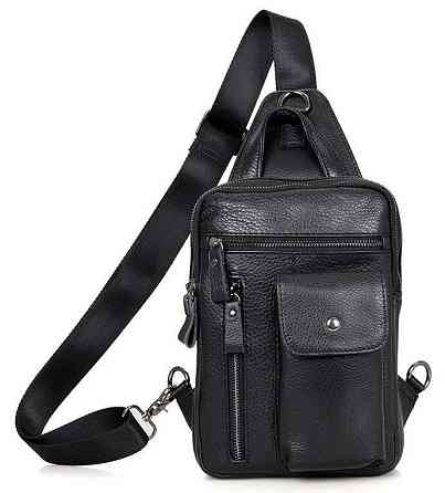 Сумка чоловіча Чорна (Vintage) Київ