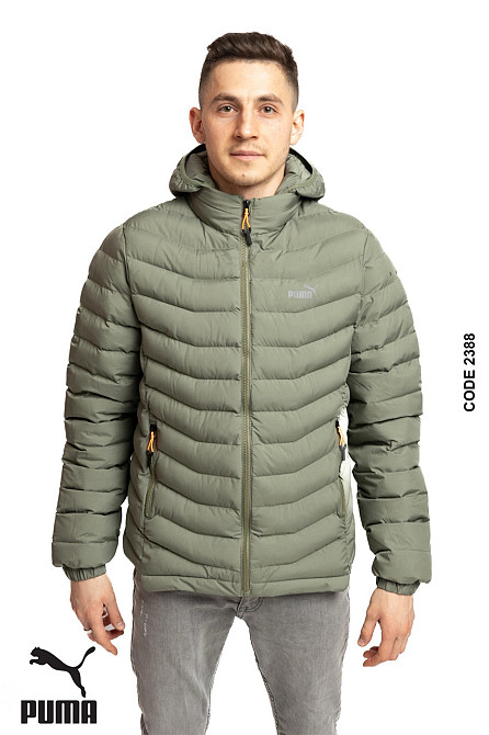 Мужская демисезонная стеганая куртка Puma Киев - изображение 2