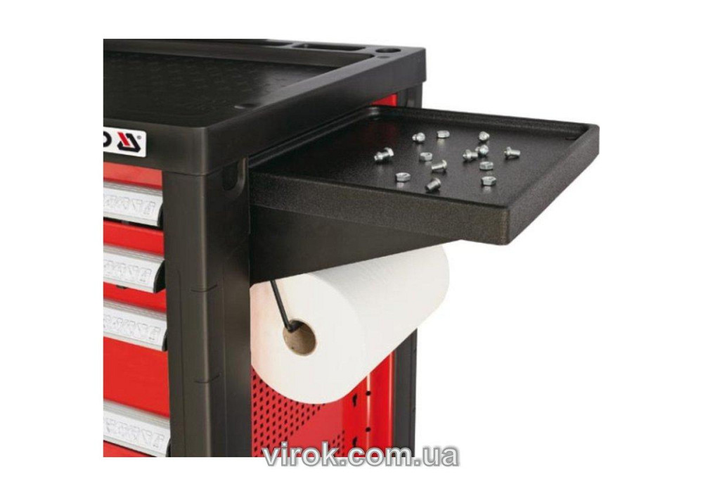 Полиця з тримачем для паперу YATO, 305x305x145мм [4] Одеса - фото 1