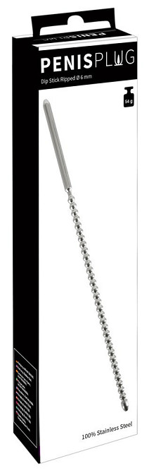 Уретральный стимулятор - Dip Stick Ripped 6MM Sex Aura Киев - изображение 1