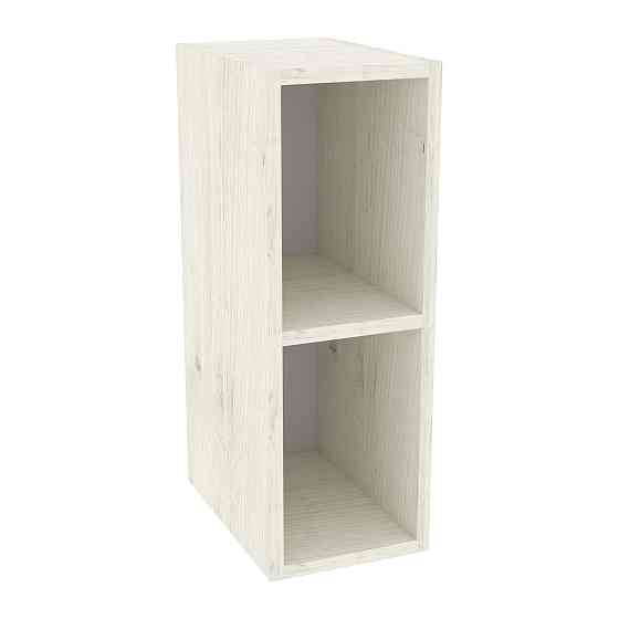 Полиця навісна К-18, Дуб Крафт Білий, 570/300/200 Львів