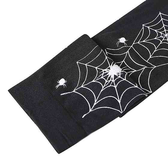 Одяг для Хеллоуїна панчохи Павутина one size чорно-білий Київ
