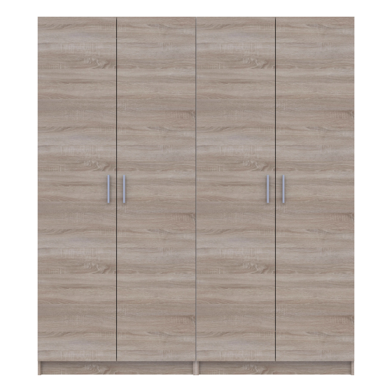 Комплект шаф для одягу з полицями Doros Промо (2 шт.) 180х48х204 см Дуб сонома (DRS-011465) Львів