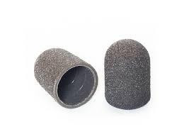 Колпачки педикюрные на пластиковой основе 180 гритт серый полировочный.1шт Киев - изображение 1