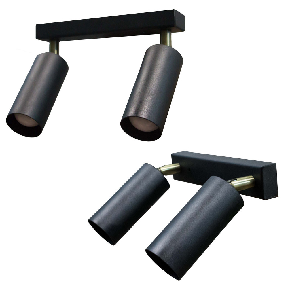 Светильник на планке с поворотними плафонами 2-Е27 Tube NL 1105-2 Киев - изображение 1