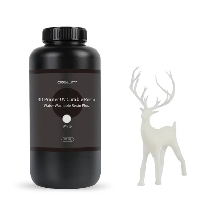 Фотополімерна смола Creality Resin, Water Washable Plus 1кг, white (3302010047) Вінниця - фото 1