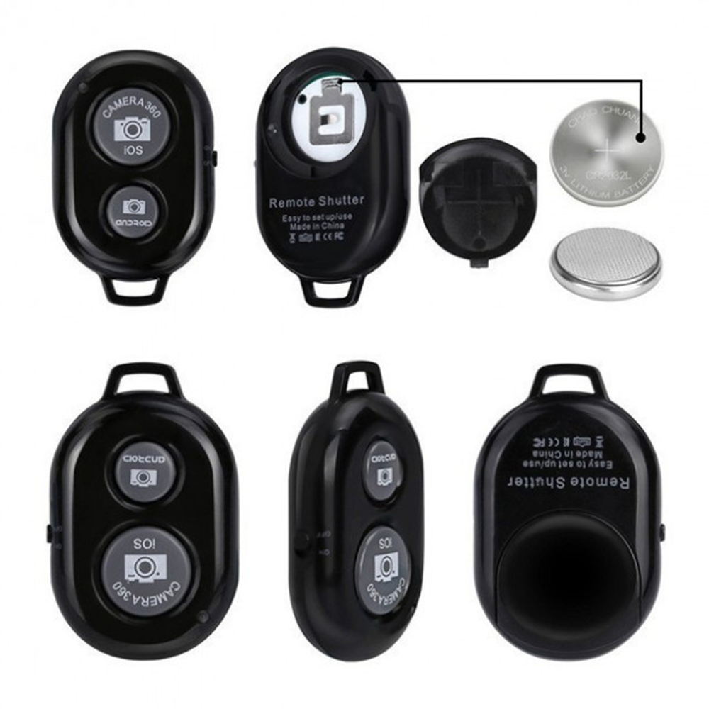 Селфі пульт для телефону Bluetooth, Чорний / Кнопка для селфі дистанційного керування Київ - фото 8