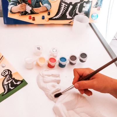 Набор для творчества Ses создание гипсовой фигурки Ти-Рекс со скелетом (14206S) Винница - изображение 7