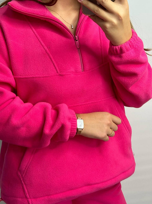 Теплый женский костюм TEDDY Малиновый XL-2XL Харьков - изображение 6