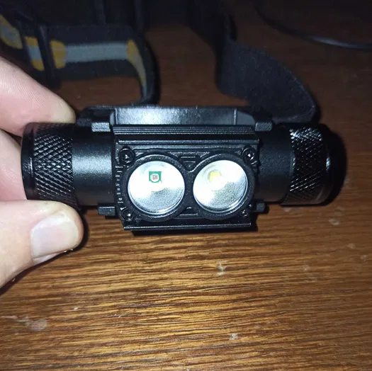 Налобний ліхтар Sololandor (біле + червоне світло) без акумулятора Київ - фото 7