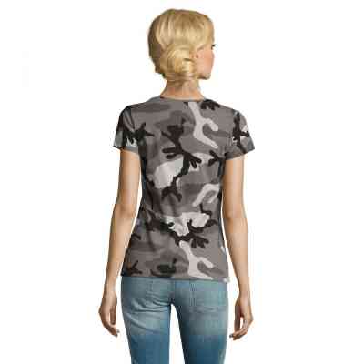 Футболка Sol's Camo women сірий камо L (01187521L) Вінниця