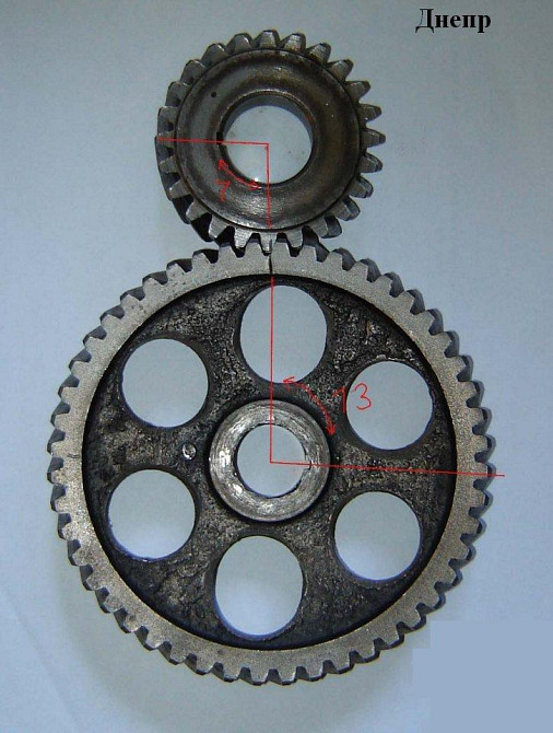 Шестерня ГРМ (компл) МТ, ДНІПРО JING Киев - изображение 1