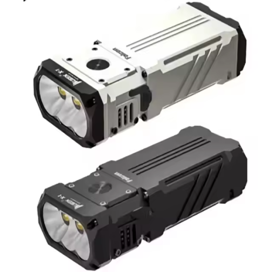 Ліхтар велофара Wuben X1 120000лм 303м 220 год 4800 мА·год з охолодженням (7 режимів) Чорний Вінниця