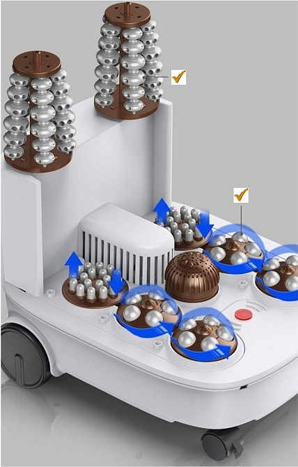 Массажер для ног с подогревом Benbo ZY-968 гидромассажная ванночка Винница - изображение 6