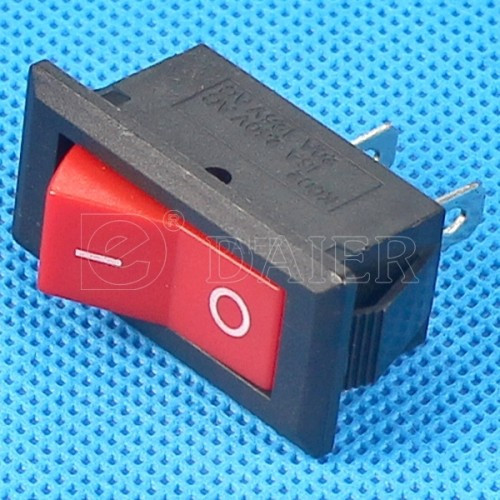 Переключатель Daier KCD3-101 RD, ON-OFF, 2pin Полтава - изображение 1