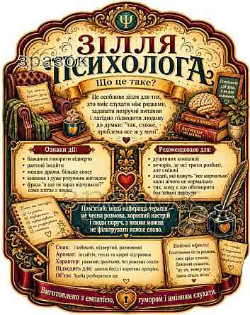 Етикетка на пляшку "Краще за Магній – Антистрес" + контретикетка | Подарунок другу, колезі, подрузі Одеса