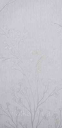 Шпалери вінілові на флізеліні Grandeco Anita 1,06х10 гілки квіти еко-стиль білі з перламутром Київ