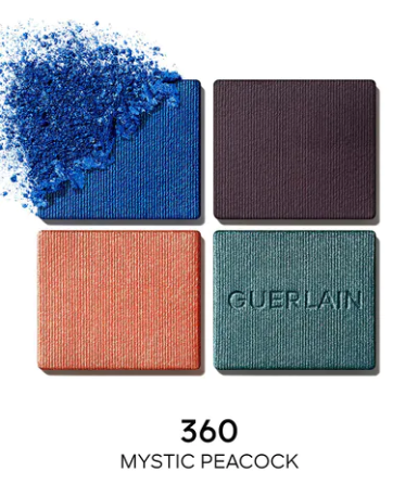 Тіні для повік Guerlain Ombre G Quad Eyeshadow Palette 360 Mystic Peacock Слов'янськ
