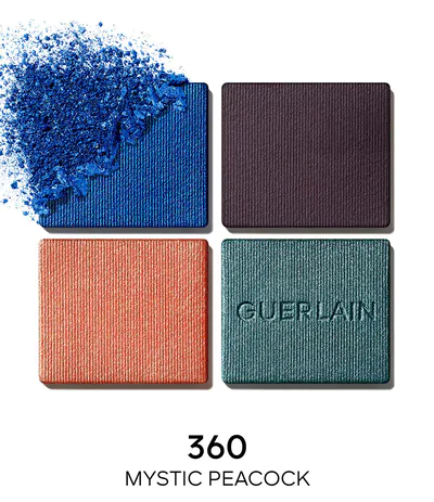 Тіні для повік Guerlain Ombre G Quad Eyeshadow Palette 360 Mystic Peacock Слов'янськ - фото 2