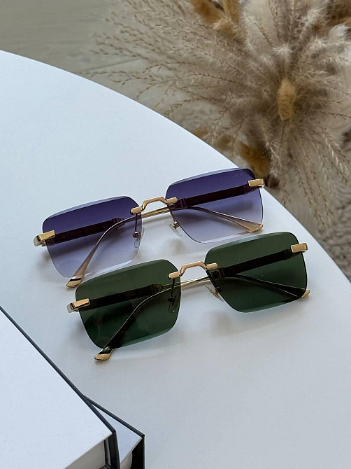 Окуляри унісекс   Cartier 🔥  на середнє обличчя    без оправи Київ - фото 6