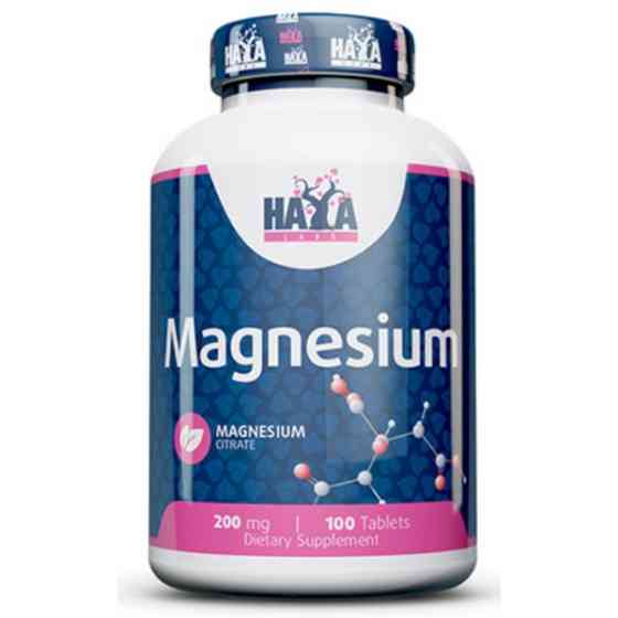Магний Haya Labs Magnesium Citrate 200mg 50 tabl Луцк