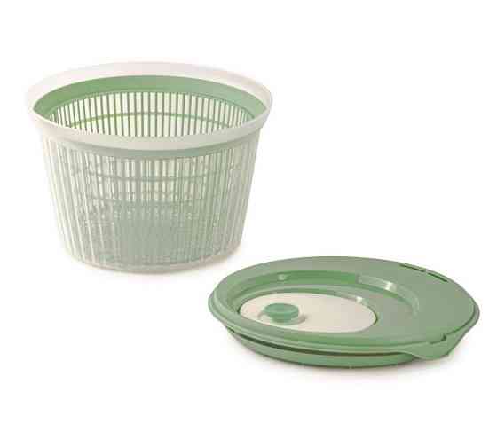 Контейнер для миття та сушки салату Snips зелений 4 л Київ