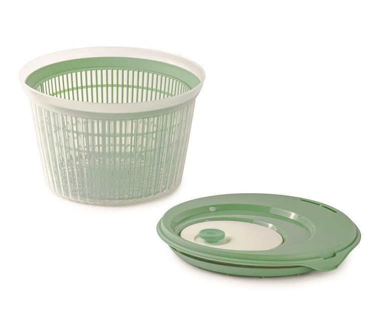 Контейнер для миття та сушки салату Snips зелений 4 л Київ - фото 4