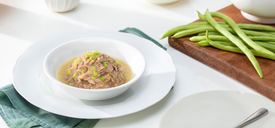 Влажный корм Cherie Complete&Balanced для кошек с тунцем и зеленой фасолью в соусе, 80 г Винница