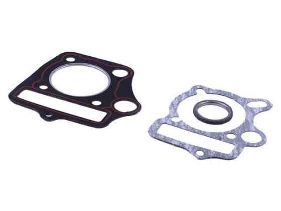 Прокладка цилиндра 47 мм на мопед Дельта/Альфа, с кольцом глушителя, пара Мукачево