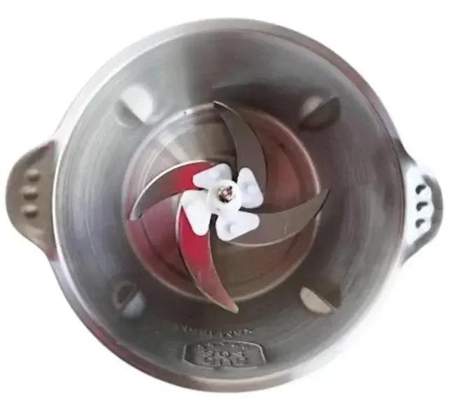 Комбайн кухонный блендер RAF Измельчитель 1000Вт Серебряный Коломия - фото 3