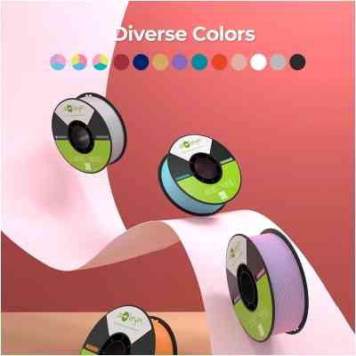 Пластик для 3D-принтера Creality Soleyin matte 1кг, 1.75мм, black (3301010513) Винница