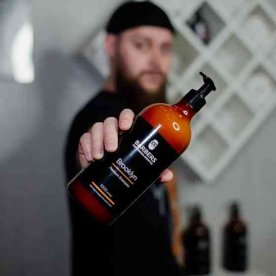Шампунь для мужчин против перхоти Barbers Brooklyn 400 мл Киев