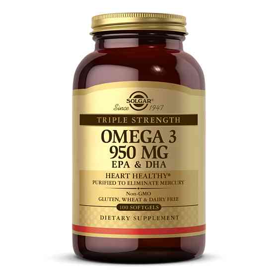 Triple Strength Omega-3 950 mg - 100 softgels Луцк