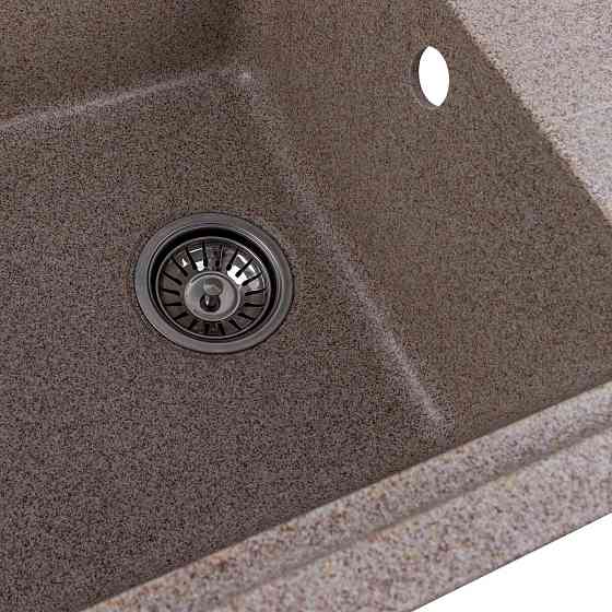 Гранітна мийка для кухні VALESO LIANA 6243 матова Карамель Коломыя