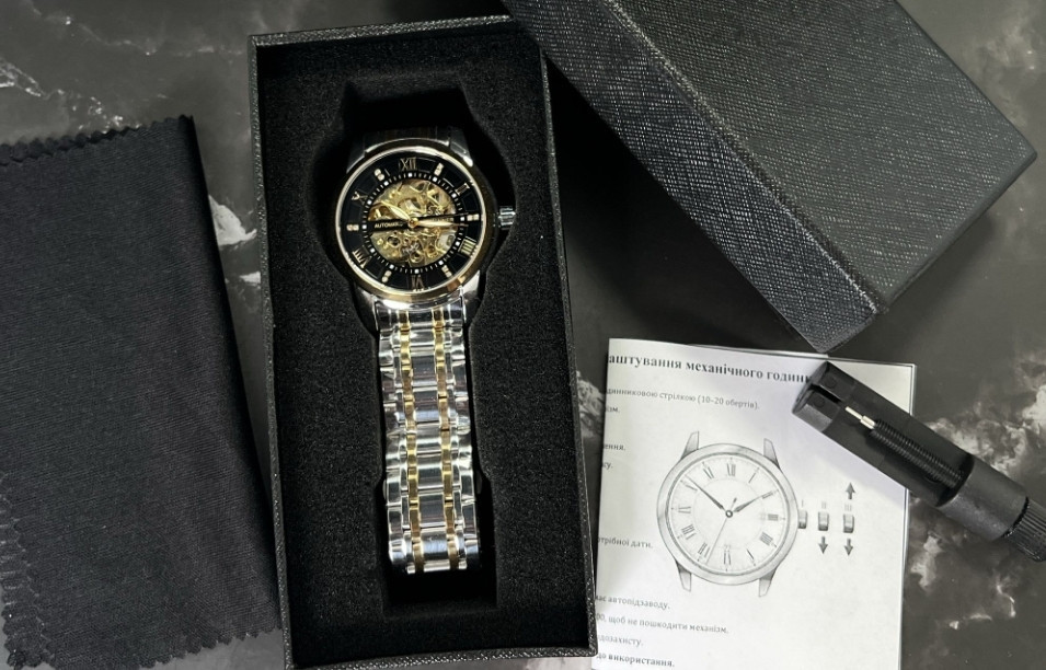 Avtomatic | Механічний чоловічиий годинник Skeleton Київ - фото 4