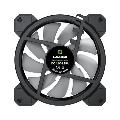 Кулер до корпусу Gamemax FN-12Rainbow-D Вінниця - фото 7